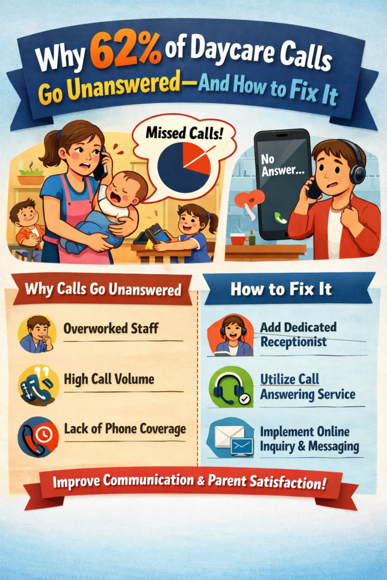Why 62% of Daycare Calls Go Unanswered—And How to Fix It