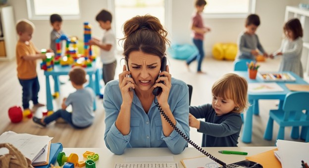 AI Receptionist vs Human Receptionist: Cost and ROI for Daycares